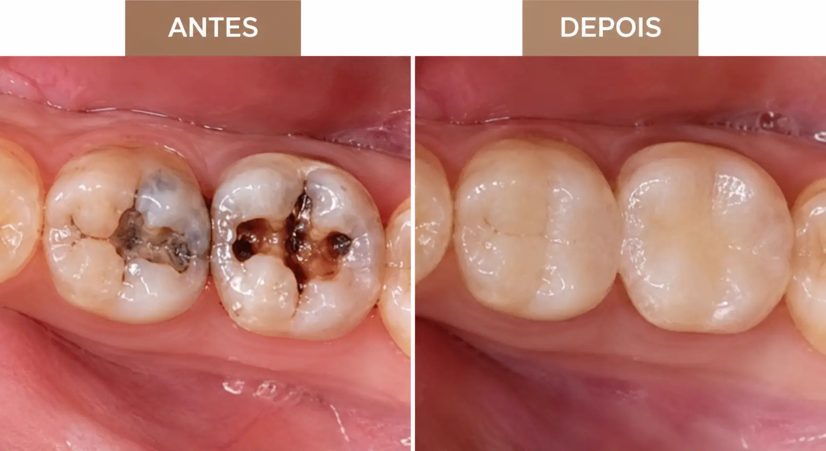 Coroa em cerâmica — Clínica Inovare Odontologia, Campo Grande MS